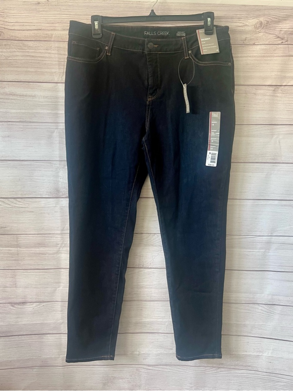 Falls Creek Women's Dark Blue Skinny Jeans